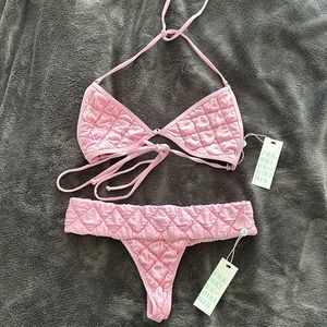NWT Frankie’s Bikini XS bottom M top